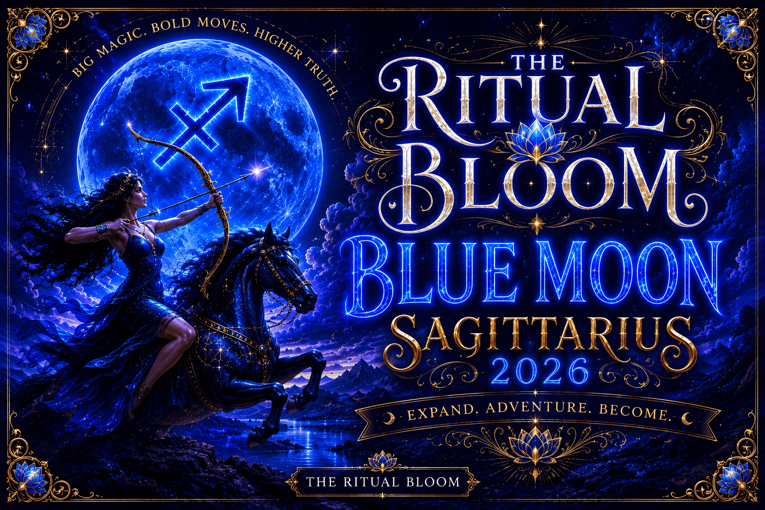Blue Moon in Sagittarius May 31, 2026: Spiritual Meaning and Ritual Guide