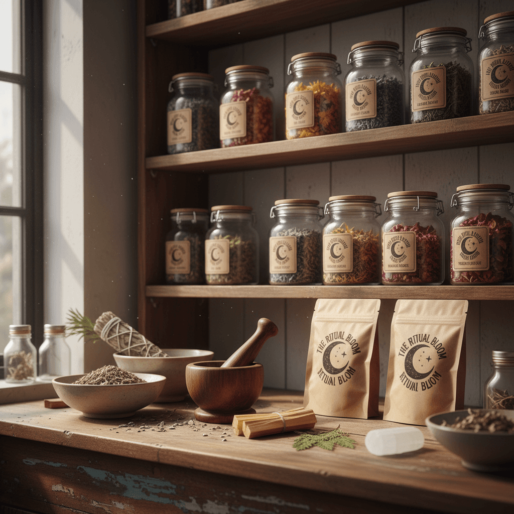 Herbal and botanical products for ritual use
