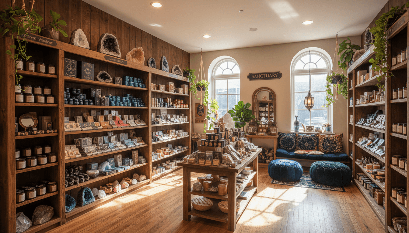 The Ritual Bloom collection of curated spiritual and holistic products